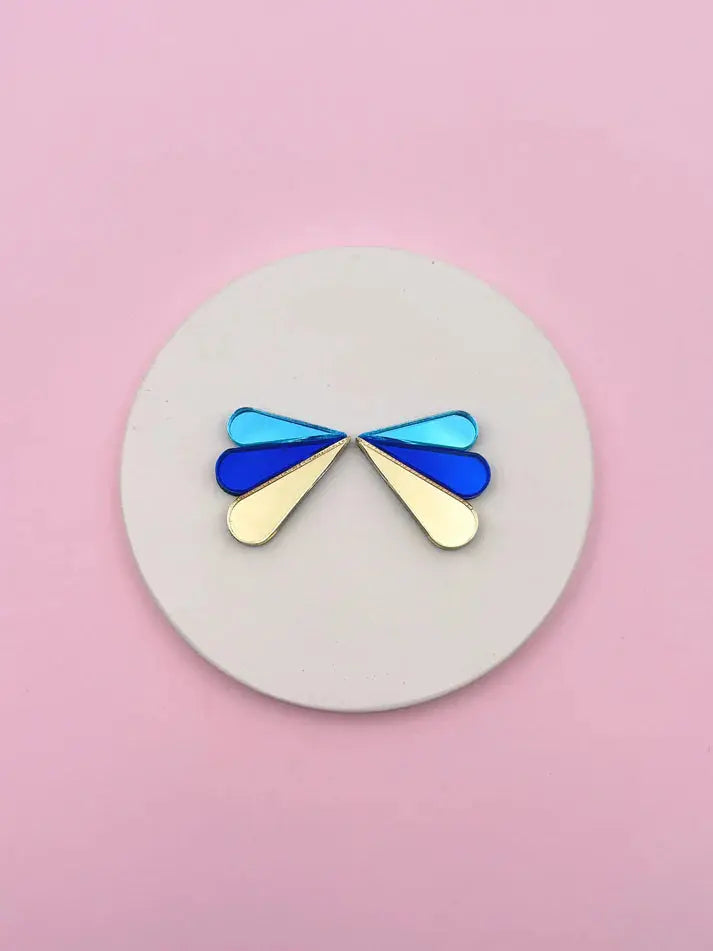 Studio Annette Boucles d’oreilles Armance puces miroirs - Les curieuses