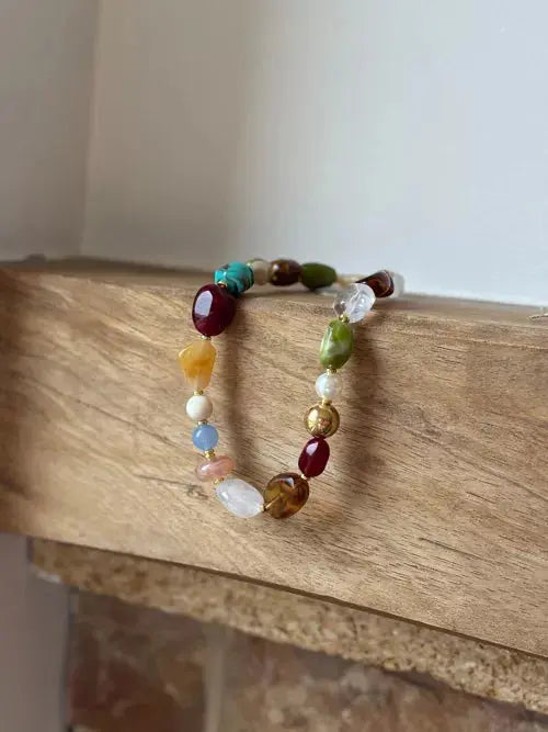 Collier ras de cou résine AYA