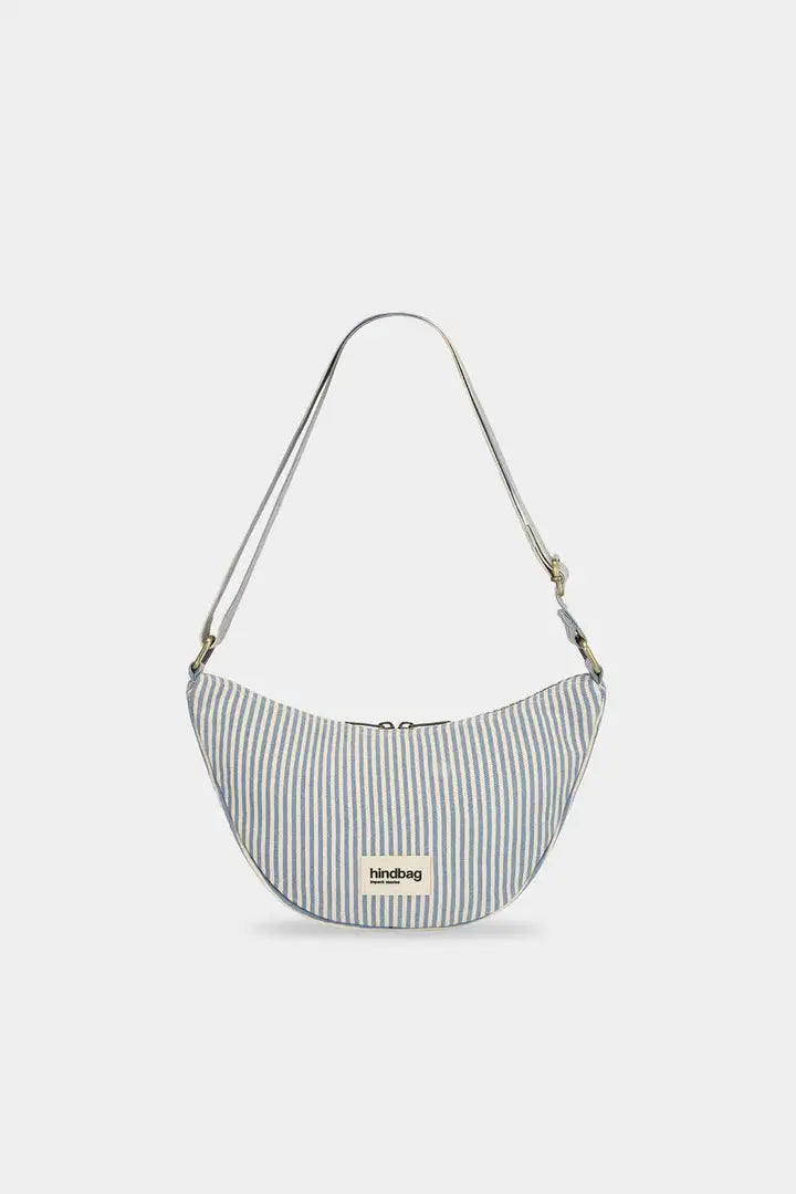 Sac demi-lune Andrea modulable, style urbain chic et pratique au quotidien