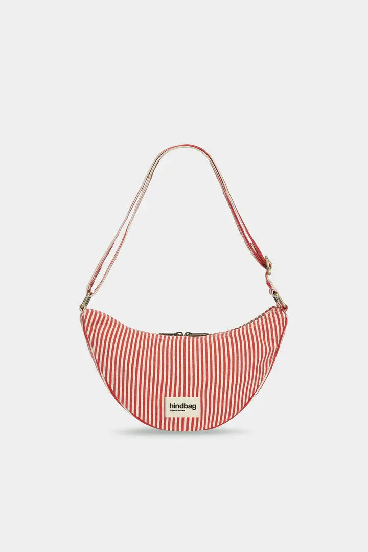 Sac demi-lune Andrea modulable, style urbain chic et pratique au quotidien