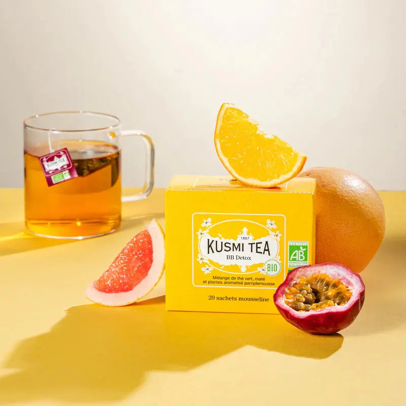 Thé BB Detox Kusmi best-seller bio pamplemousse