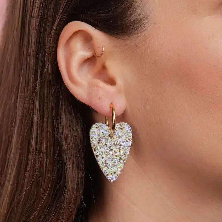 Boucles d'oreilles Cœur- Les nicolettes Les nicolettes