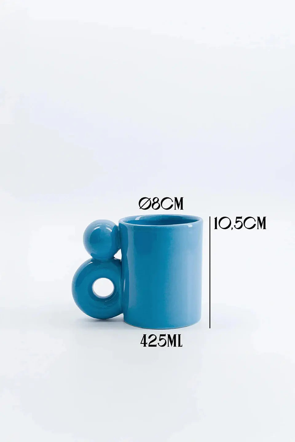Mug Olivia en faïence émaillée fabriqué au Portugal