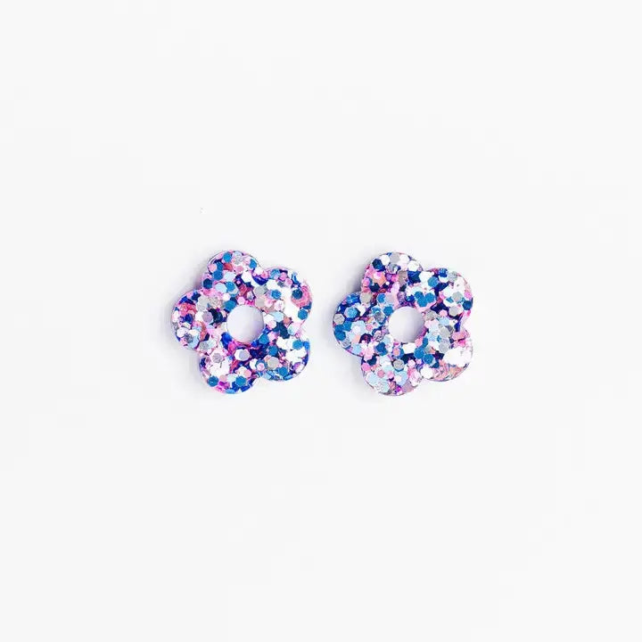 Créoles Mini Fleur-Les nicolettes