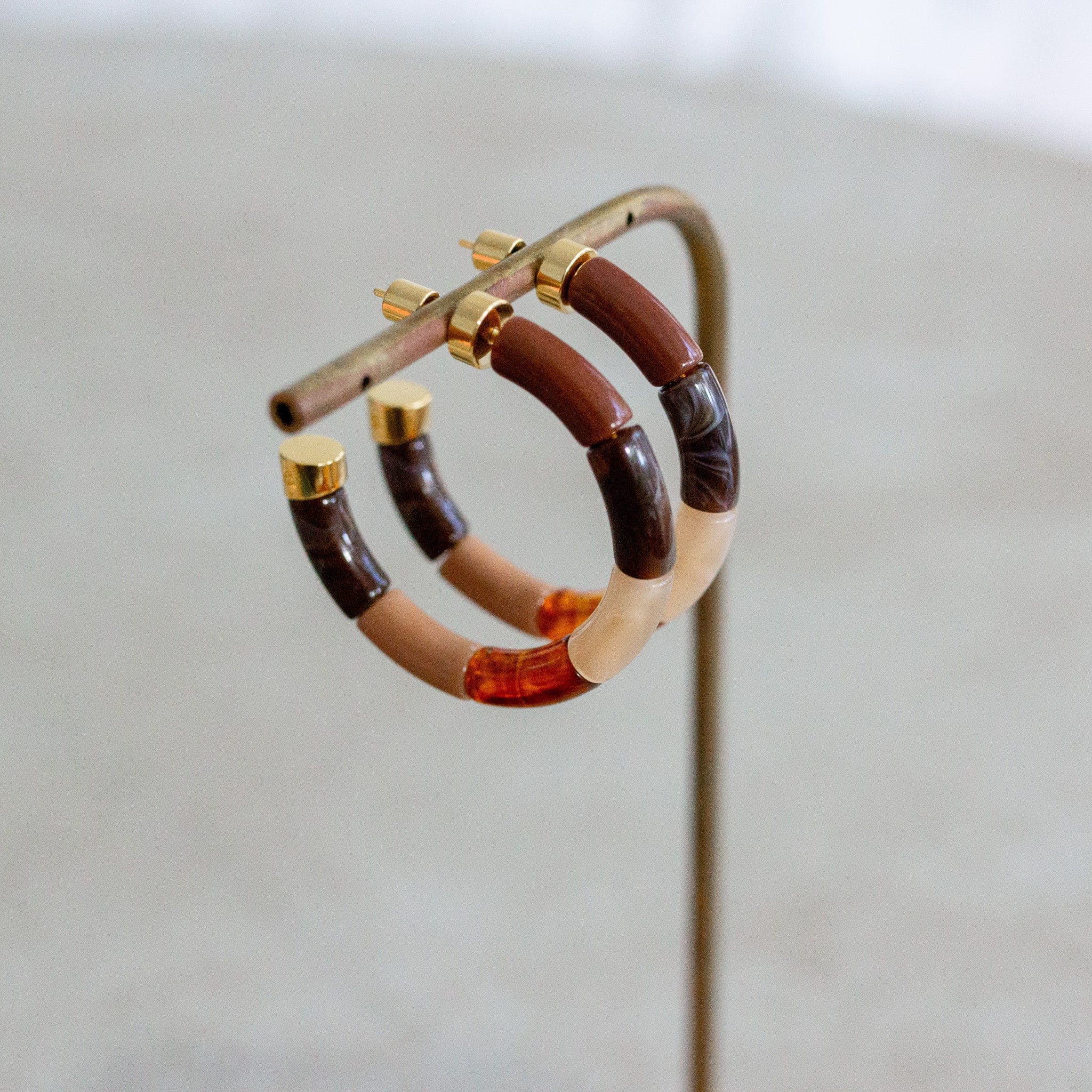 Boucles d’oreilles Bola colorées et personnalisables Parabaya