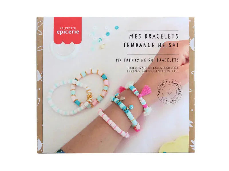Kit bracelets Heishi – Box créative bijoux estivaux La petite épicerie
