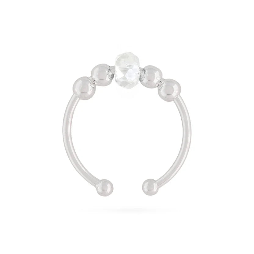 Bague anti stress femme Chill Glow avec cristal Swarovski Lullie