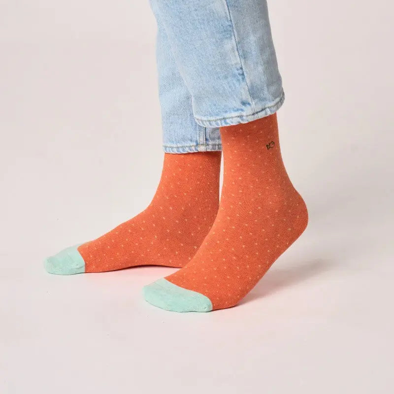 Chaussettes pois mi-mollet Billybelt coton peigné Billybelt