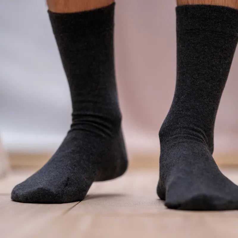 Chaussettes unies mi-mollet Billybelt coton peigné Billybelt