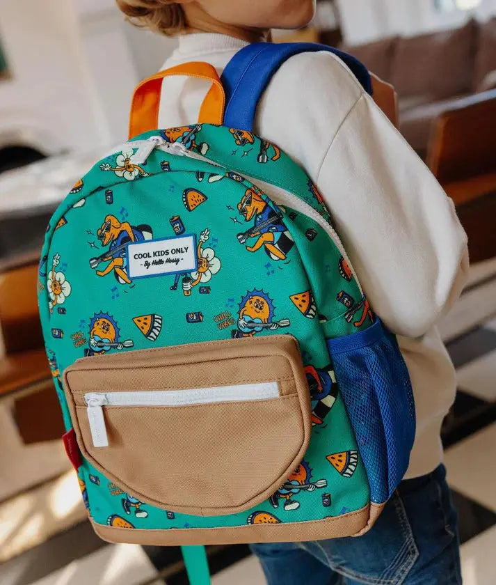 Sac à dos enfant éco-responsable coloré 2/5 ans