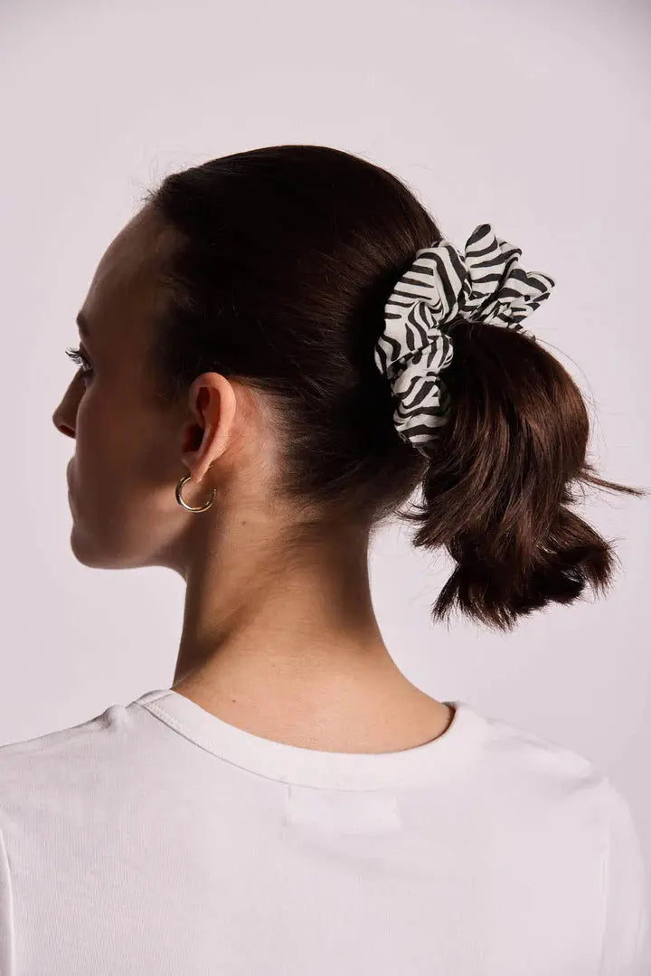 Chouchou imprimé zèbre