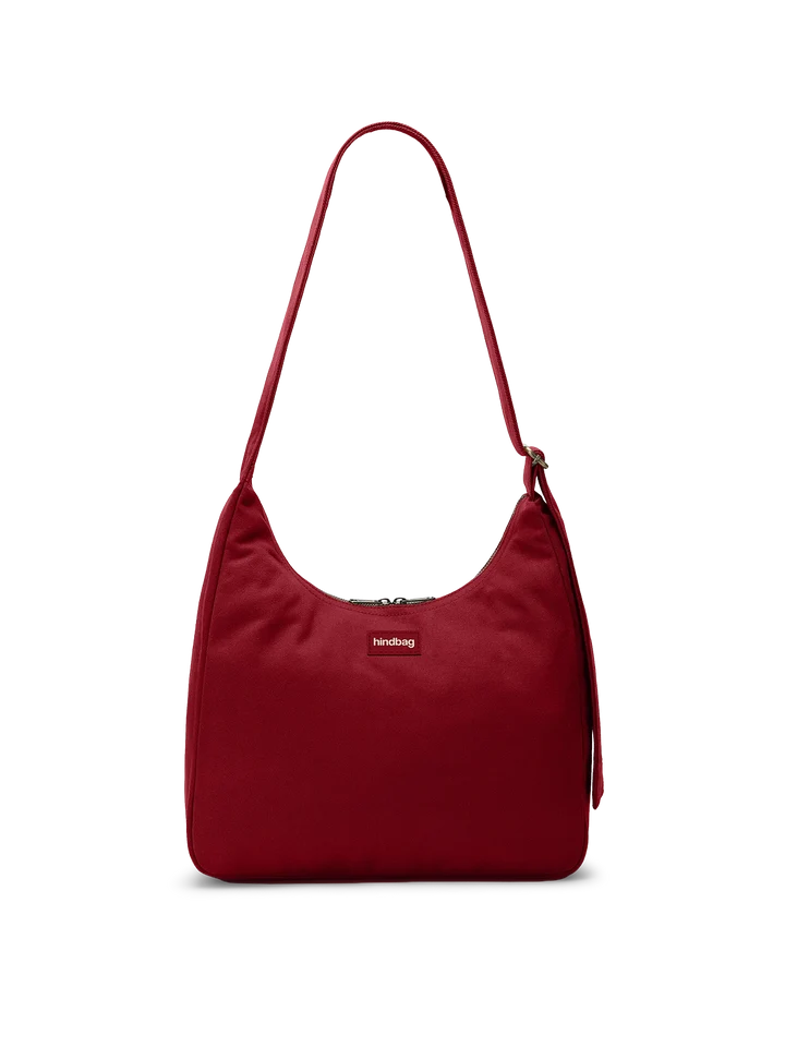 Sac hobo Claire Navy en coton bio – bandoulière ajustable Hindbag Hindbag