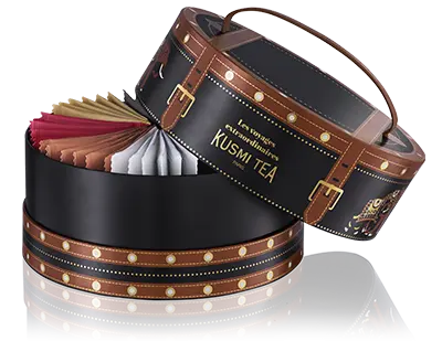 Coffret prestige de NOËL assortiment de thés et infusions en sachets kusmi tea