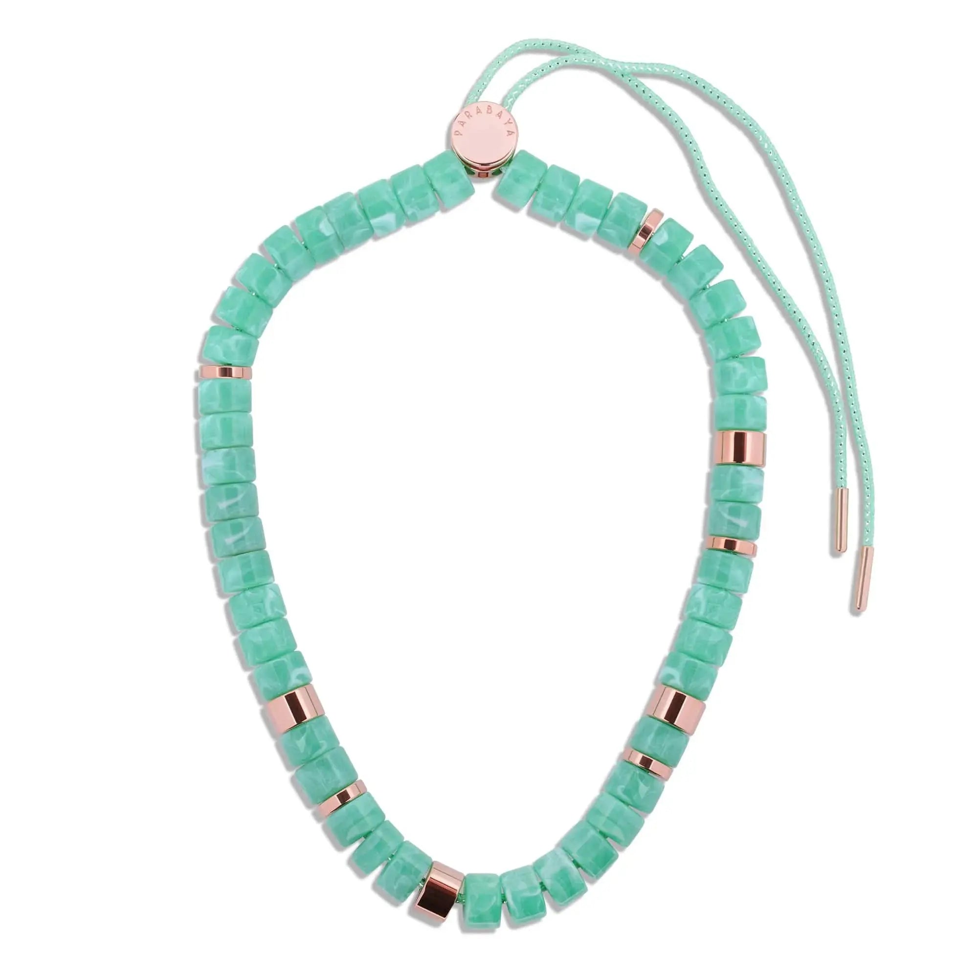 Collier perles colorées Parabaya