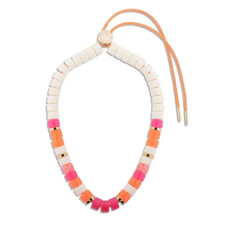 Collier perles colorées Parabaya