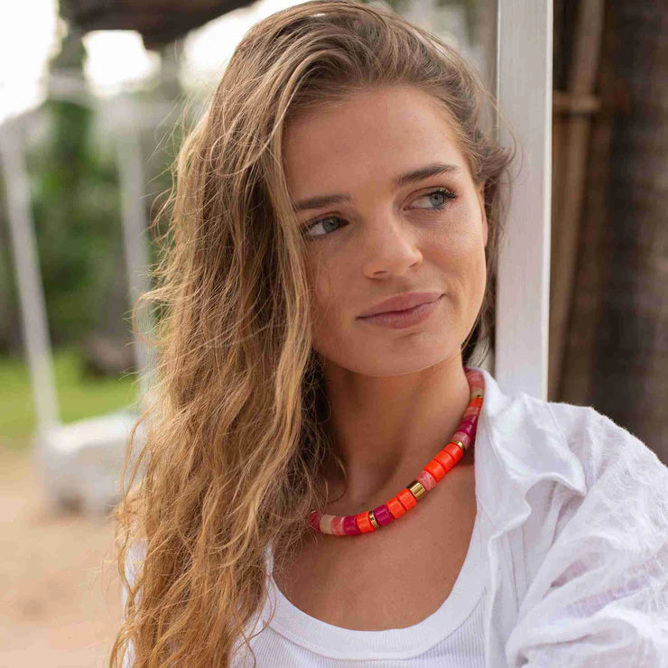 Collier perles colorées Parabaya Parabaya