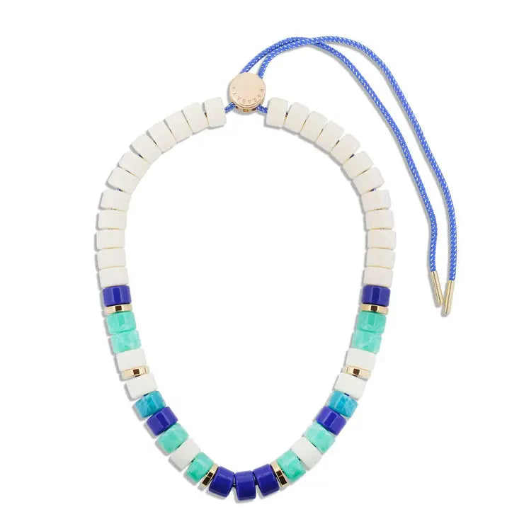 Collier perles colorées Parabaya