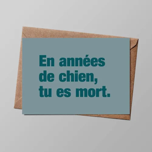 Cartes postales Bulma – Messages décalés imprimés en France Bulma