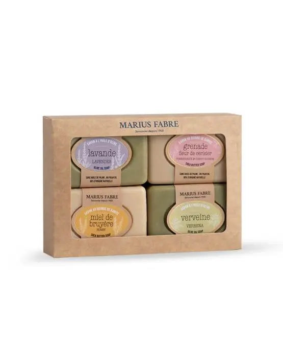 Coffret savonnettes parfumées Bien-Être Marius Fabre