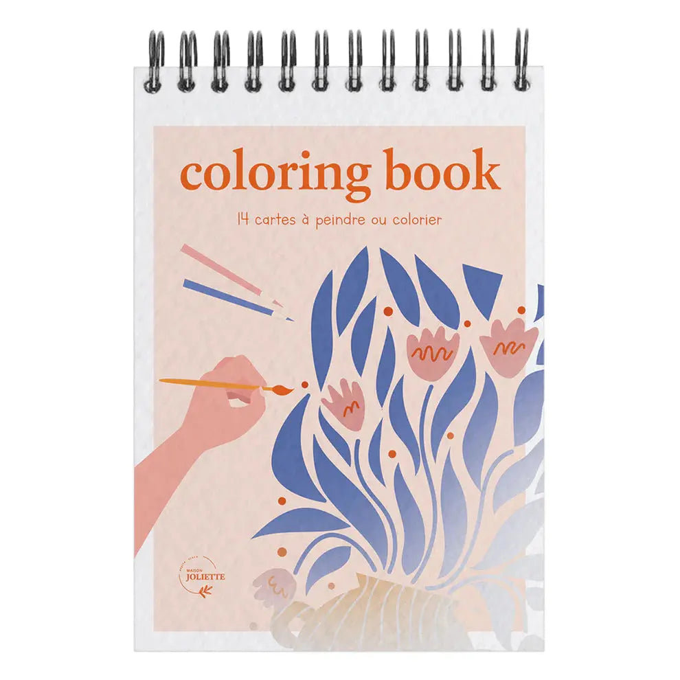 Maison Joliette Coloriage book A6 petit Maison Joliette
