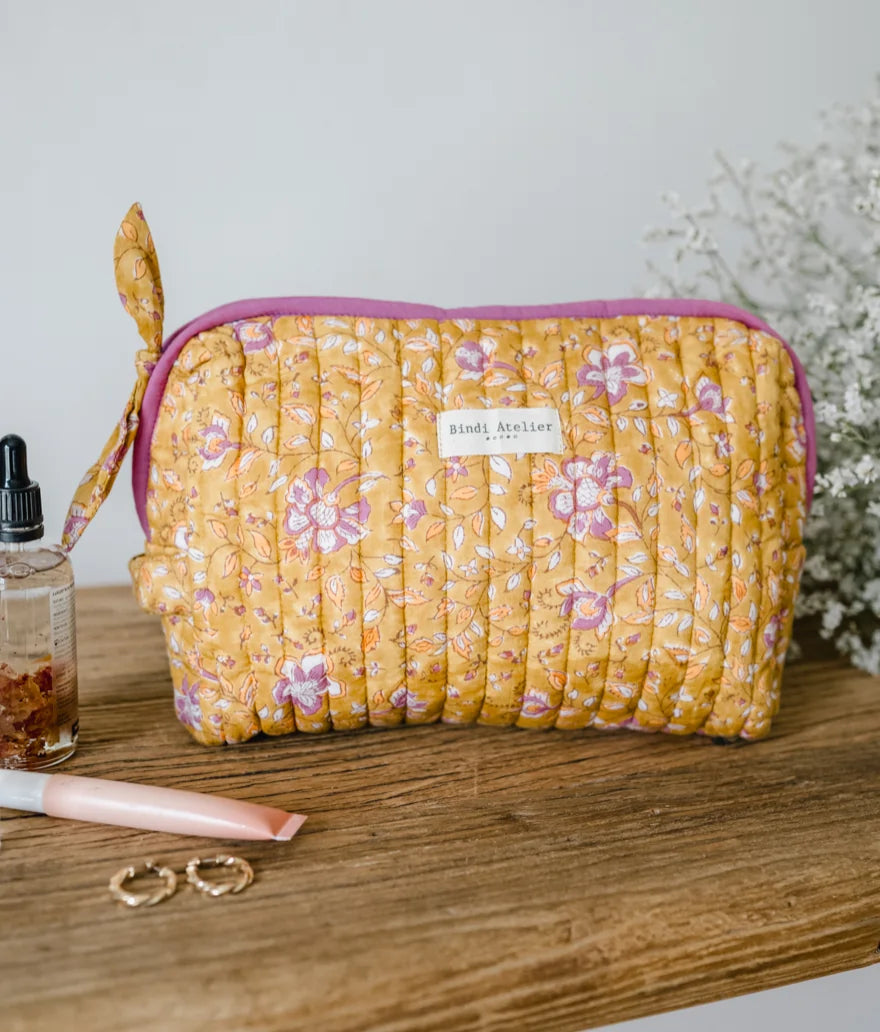 Trousse de toilette Folk Story Sun - Bindi atelier Bindi atelier