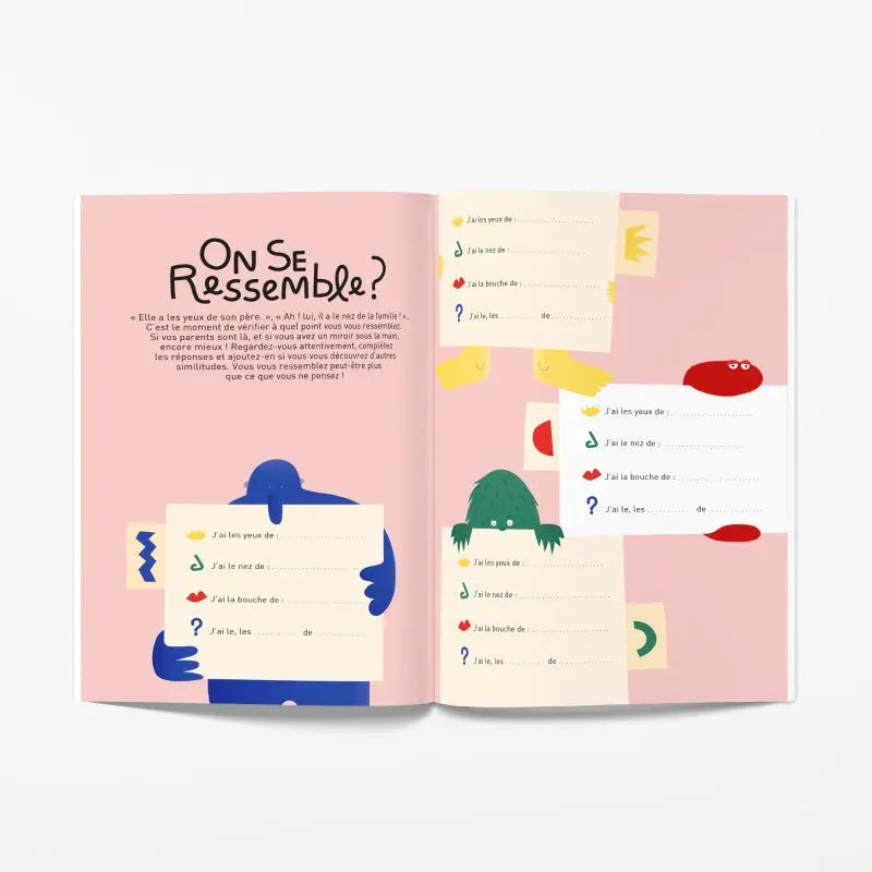 Entre Frères et Soeurs! Livre à remplir Minus Minus