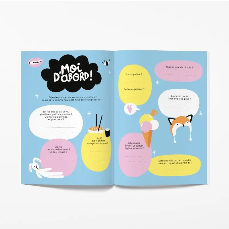 Gang de filles ! Cahier d'amitié Minus minus