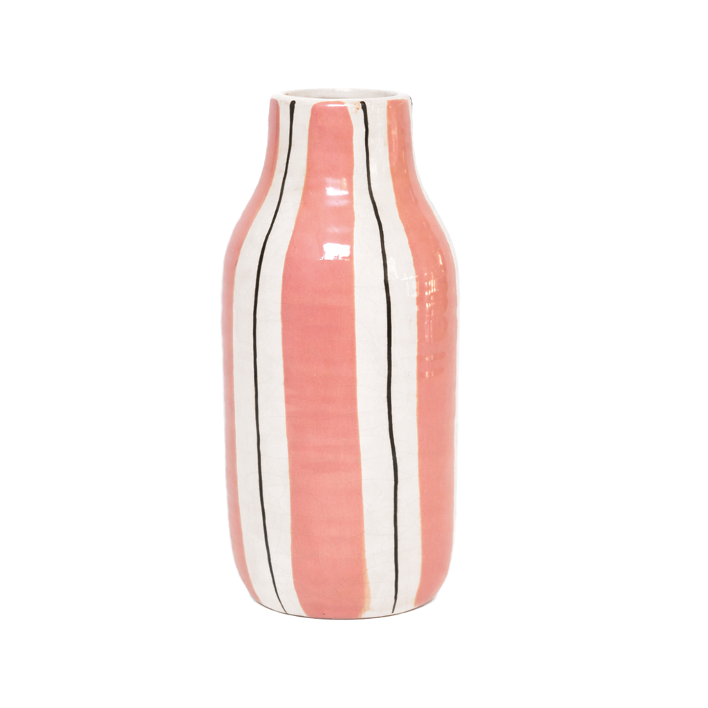 Vase en céramique Giulia GM – Teintes naturelles et design authentique Opjet paris