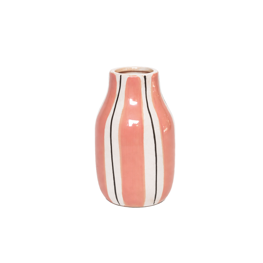 Vase en céramique  Giulia PM – Teintes naturelles et design authentique Opjet paris