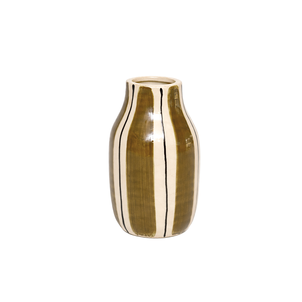 Vase en céramique  Giulia PM – Teintes naturelles et design authentique Opjet paris