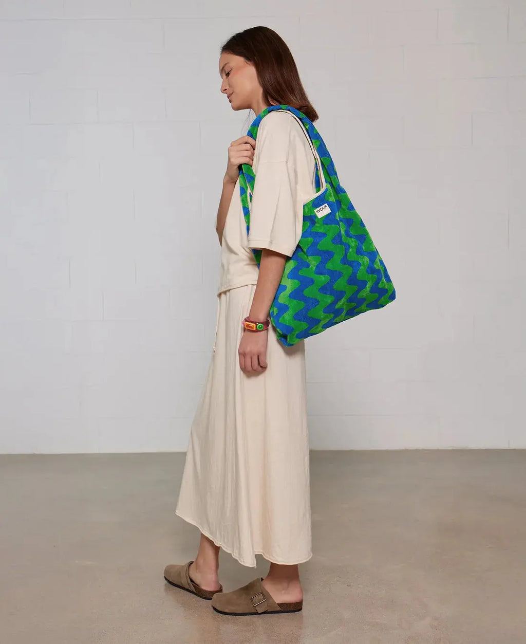T-shirt bag coton bio Goa doux et polyvalent Wouf