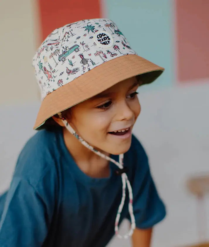 Bob léopard enfant Hello Hossy avec cordon ajustable 2-5 ans - Les curieuses