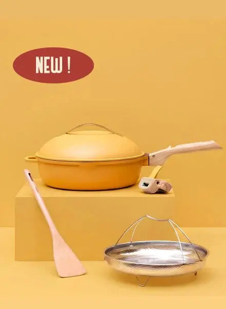 Poêle 8 en 1 Cookut – La Fabuleuse pour tout cuisiner