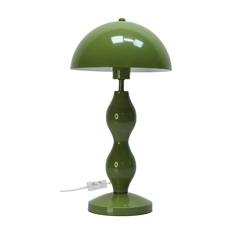 Lampe métal sculpturale Nini brillante