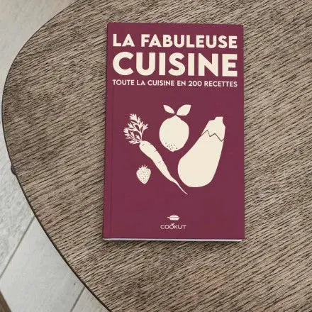 Livre recettes Cookut – A Fabuleuse Cuisine, 200 recettes