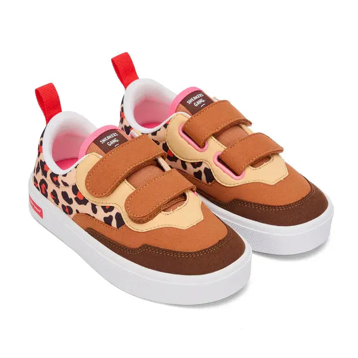 Sneakers enfants léopard – Confortables et résistantes - Les curieuses