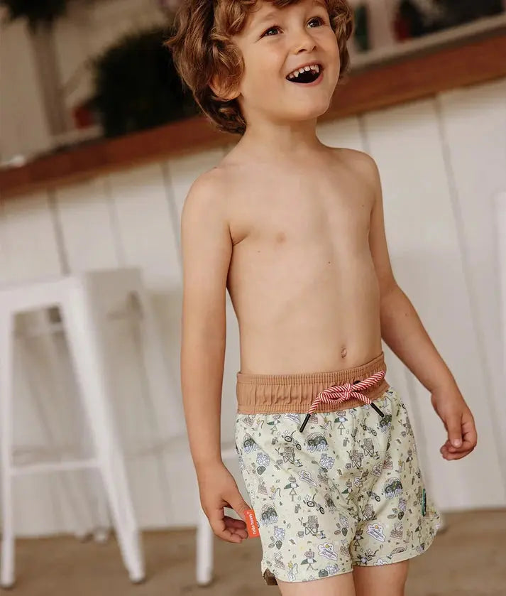 Maillot de bain garçon Mountain Ride anti-UV 3 ans + Cool Kids Only