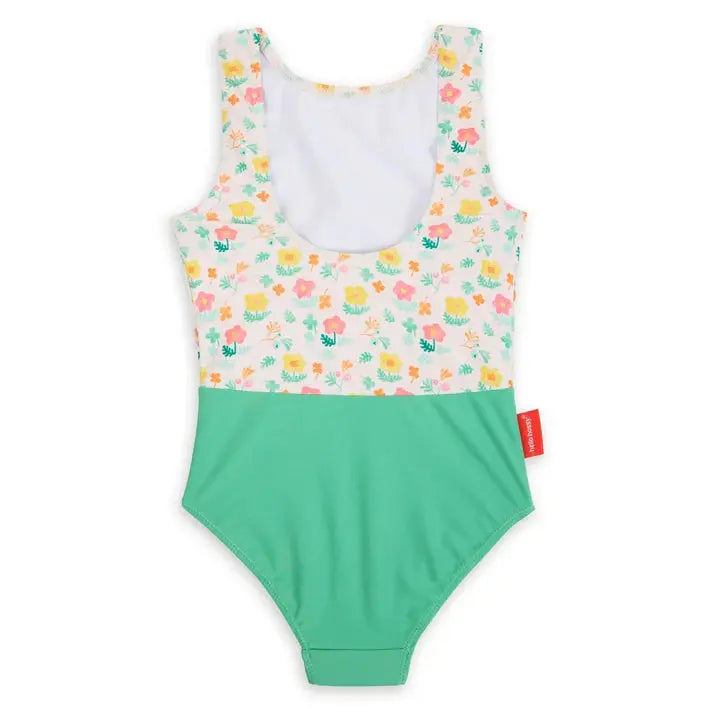 Maillot de bain fille Clover Berry anti-UV une pièce