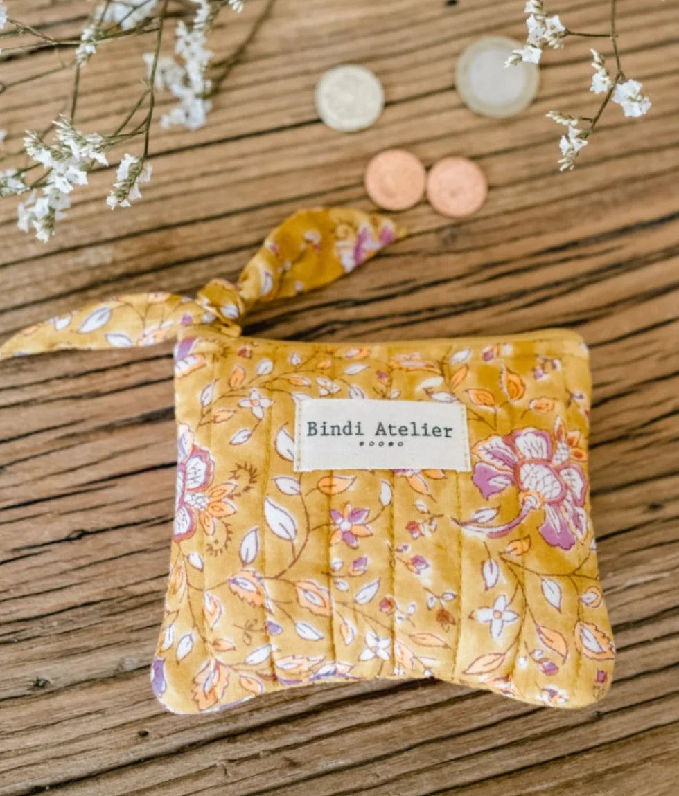 Porte-monnaie imprimé - Bindi atelier Bindi atelier