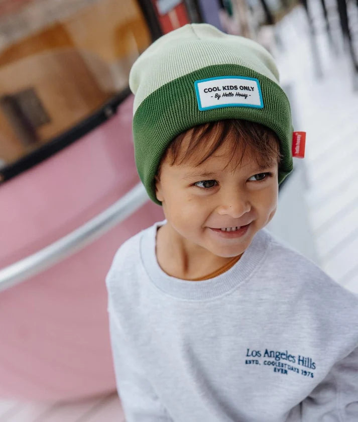 Bonnet bébé coton bio 6ans et + Hello hossy Hello Hossy