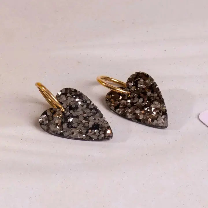 Boucles d'oreilles Cœur- Les nicolettes Les nicolettes