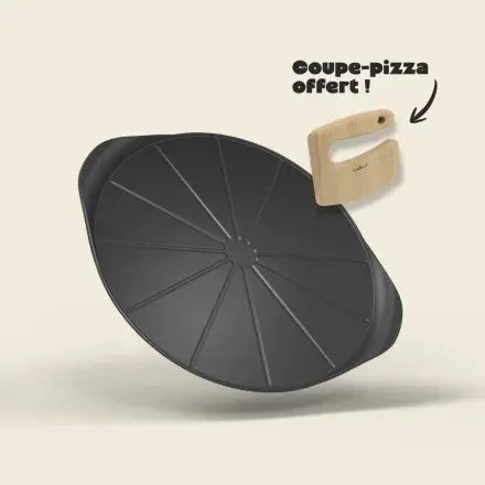 Plat à pizza antiadhérent – Cuisson croustillante 33 cm