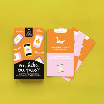 Jeu sur les écrans  On like ou pas ?– Débats en famille | Minus Éditions Minus
