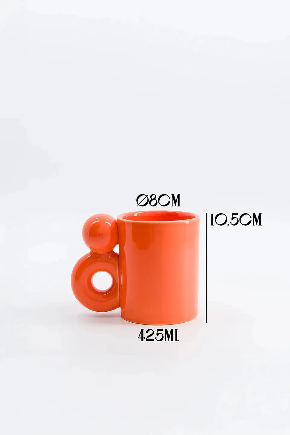 Mug Olivia en faïence émaillée fabriqué au Portugal
