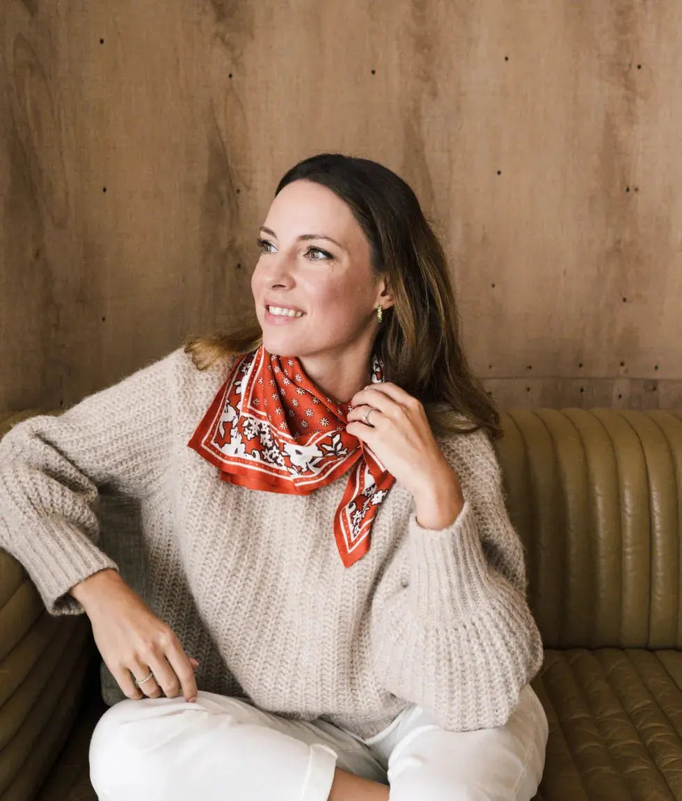 Foulard femme Bindi atelier