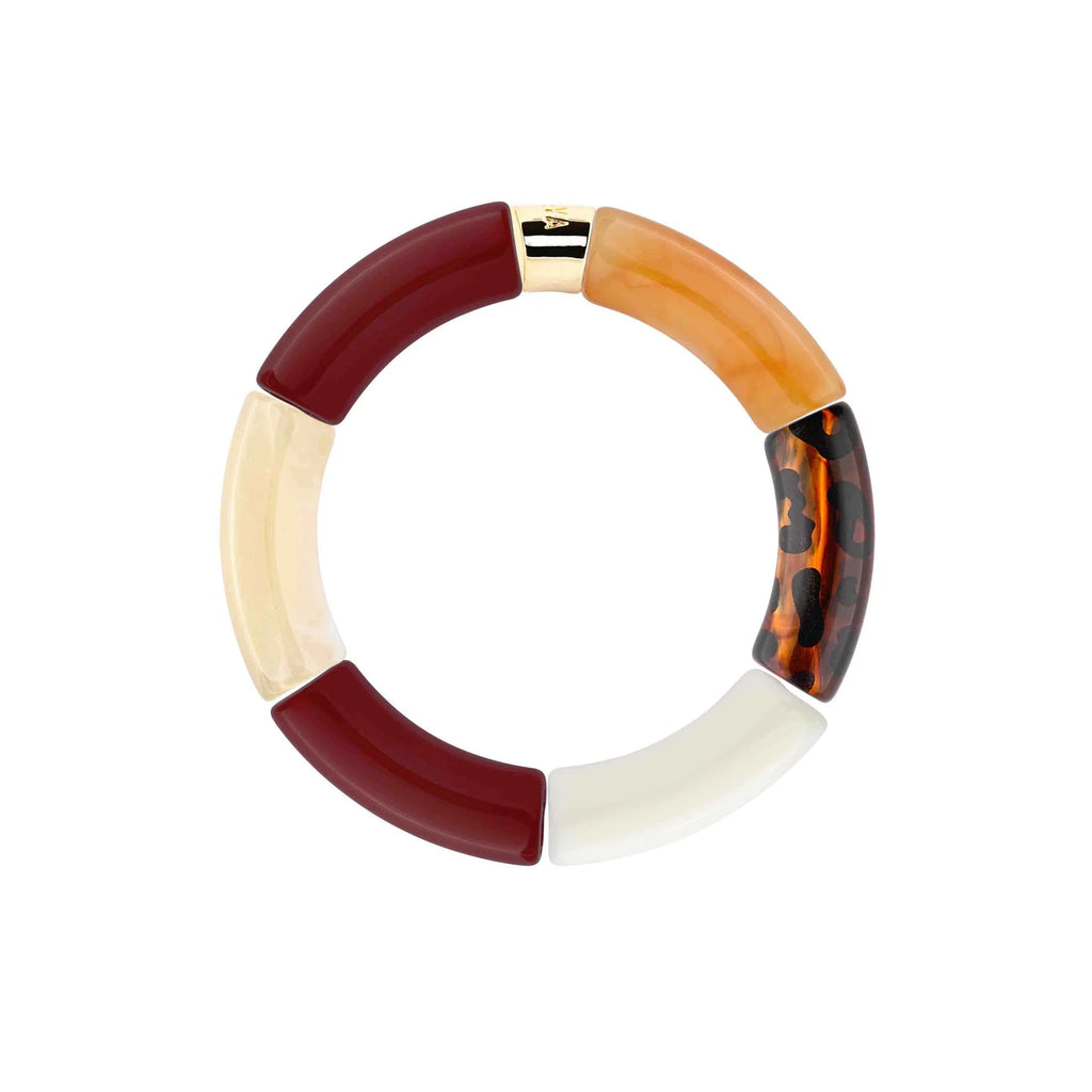 Bracelet Pipoca Pampa trio de bracelets léopard Parabaya Parabaya