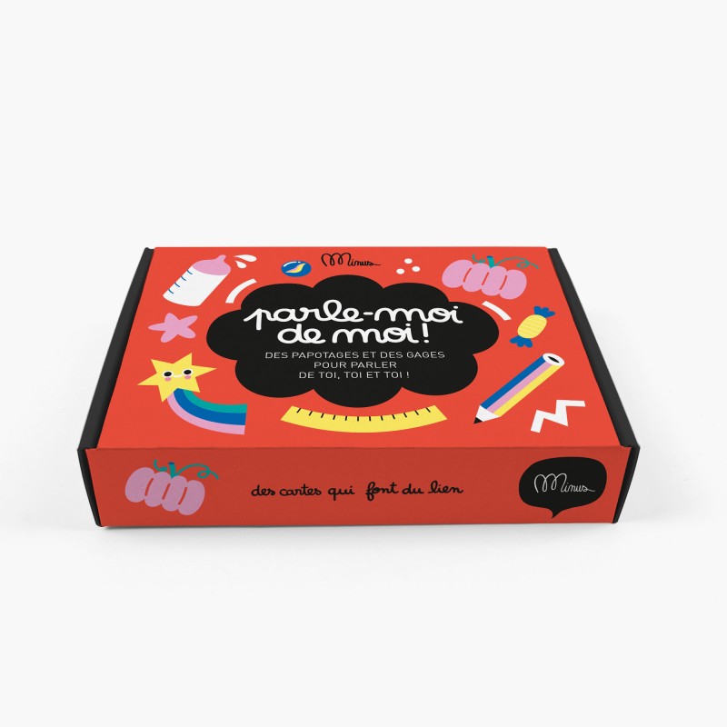 Jeu souvenirs famille Parle moi de moi – Vos souvenirs de moi | Minus Éditions Minus