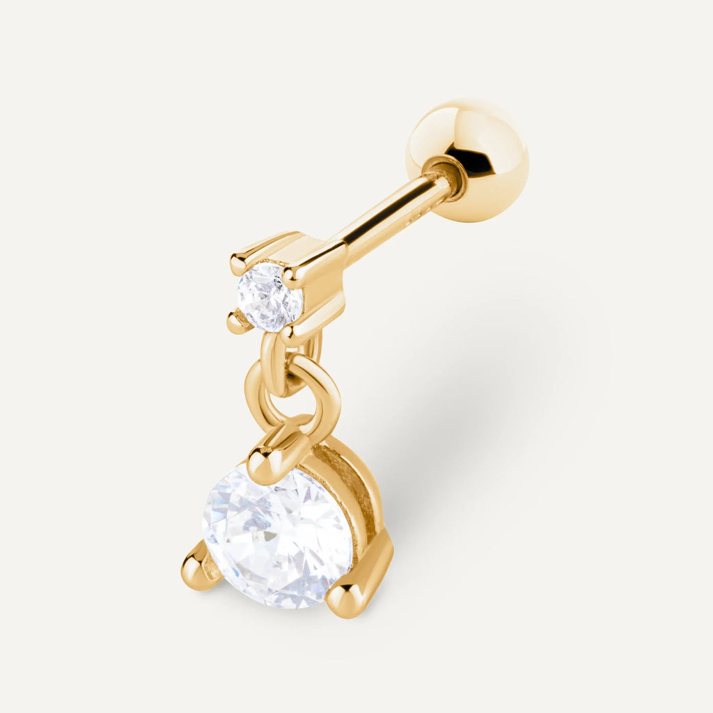 Piercing d'oreille goutte pendante pohésia Pohésia Paris