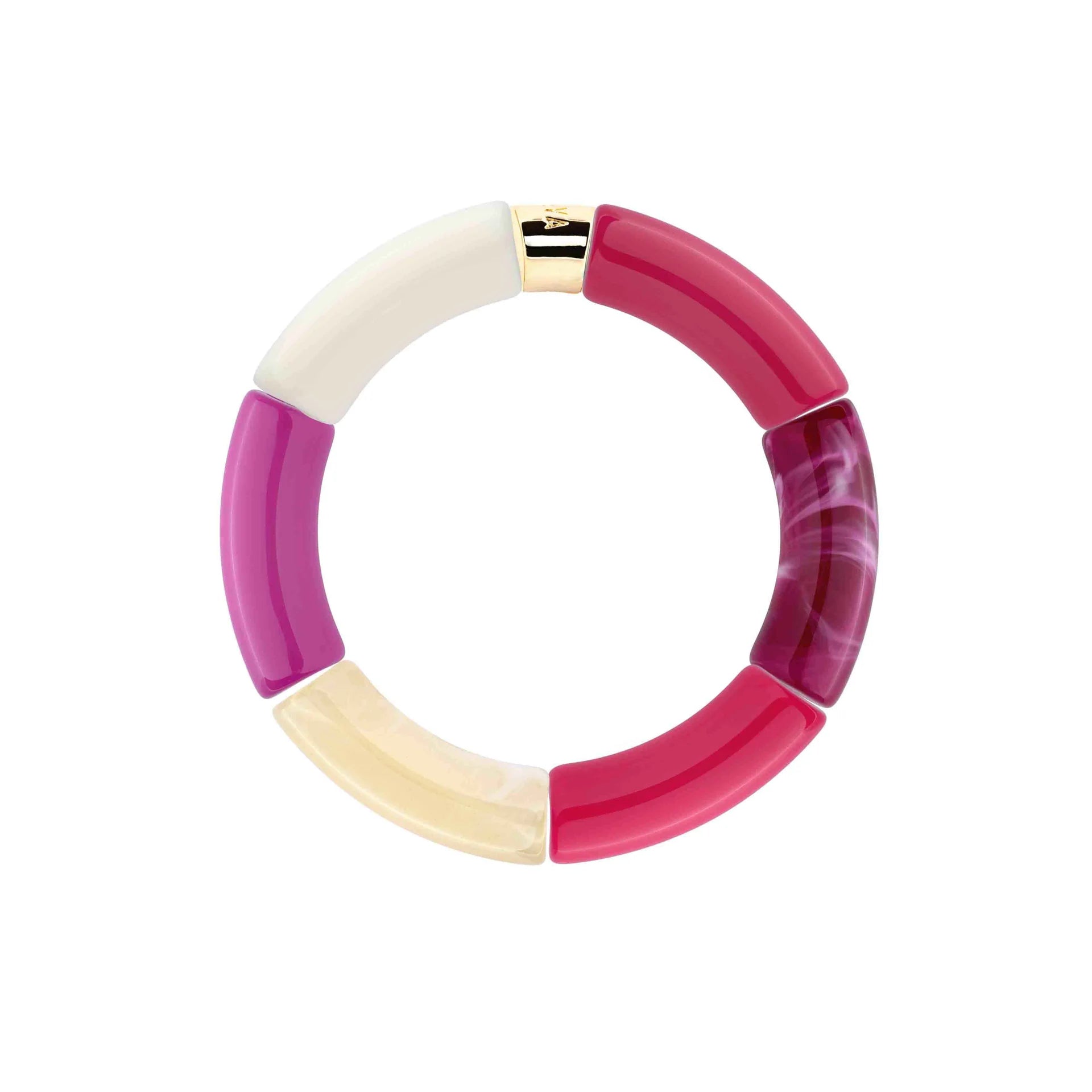 Bracelet Pipoca Piruleta trio de bracelets colorés Parabaya Parabaya