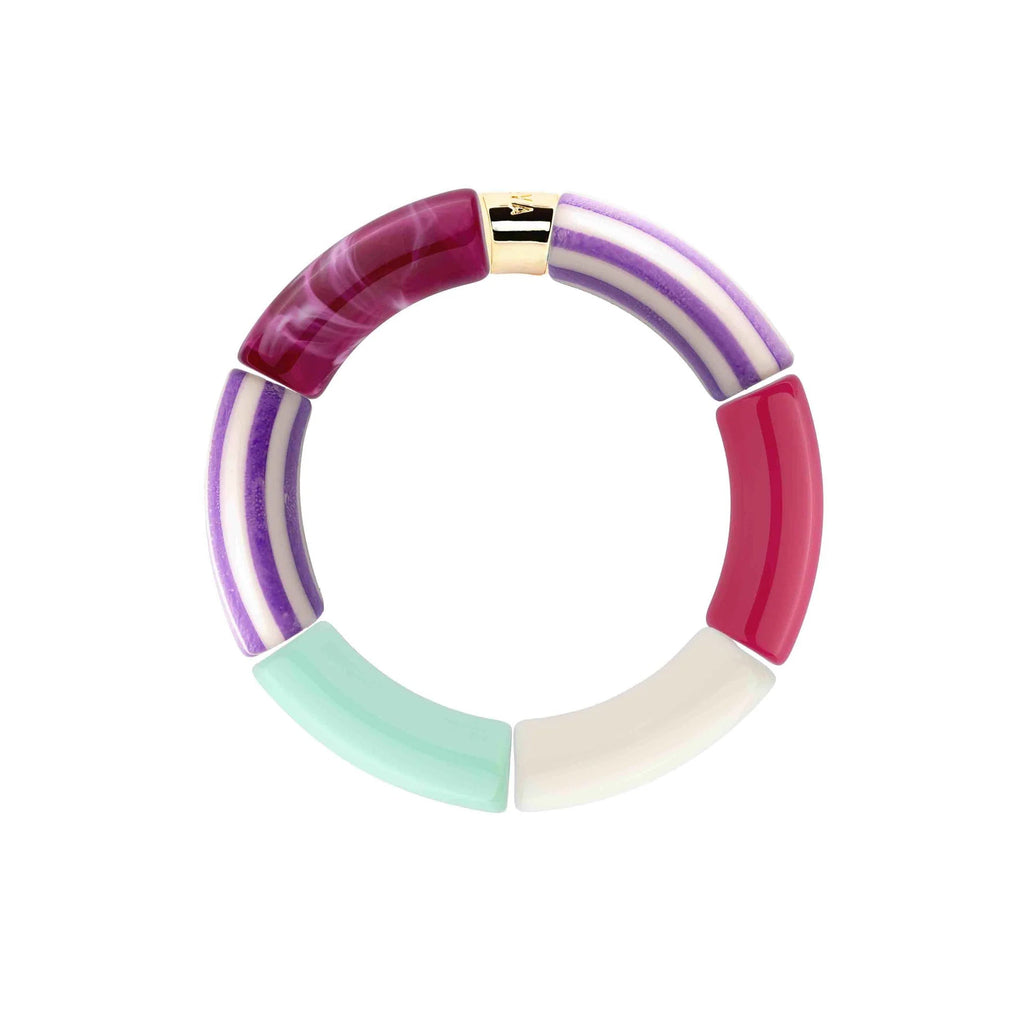 Bracelet Pipoca Piruleta trio de bracelets colorés Parabaya Parabaya
